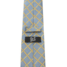 Load image into Gallery viewer, The Edward Tie (Gold Check Men's Tie)
