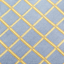 Load image into Gallery viewer, The Edward Tie (Gold Check Men's Tie)
