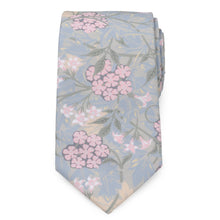 Load image into Gallery viewer, Light Blue Floral Men's Tie
