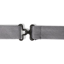 Load image into Gallery viewer, Gray Silk Bow Pre-Tie
