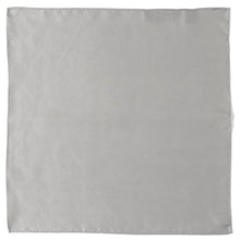 Load image into Gallery viewer, Gray Silk Pocket Square
