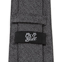 Load image into Gallery viewer, Heathered Gray Wool Men's Tie
