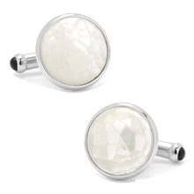 Load image into Gallery viewer, Mosaic Mother of Pearl Cufflinks
