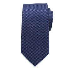 Load image into Gallery viewer, The Mitchell Tie (Iridescent Basketweave Men's Tie)
