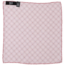 Load image into Gallery viewer, Dusty Blush Floral Motif Pocket Square
