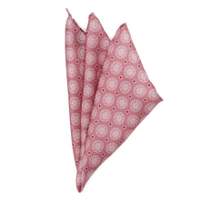 Load image into Gallery viewer, Dusty Blush Floral Motif Pocket Square
