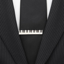 Load image into Gallery viewer, Piano Keys Tie Clip
