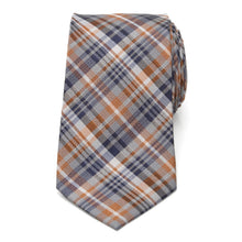 Load image into Gallery viewer, Gray Plaid Men's Tie
