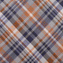 Load image into Gallery viewer, Gray Plaid Men's Tie
