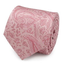Load image into Gallery viewer, Blush Paisley Men's Tie
