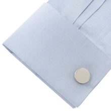 Load image into Gallery viewer, Stainless Steel Engravable Pave Edge Cufflinks
