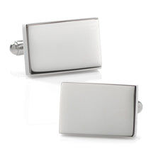 Load image into Gallery viewer, Engravable Rectangle Cufflinks and Tie Bar Gift Set
