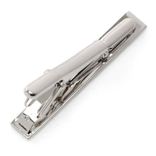 Load image into Gallery viewer, Stainless Steel Rope Twist Silver Tie Clip
