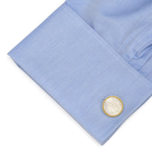 Load image into Gallery viewer, Sand Dollar Cufflinks
