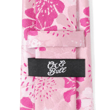 Load image into Gallery viewer, Pink Floral Men's Tie
