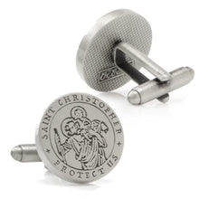 Load image into Gallery viewer, St. Christopher Amulet Cufflinks
