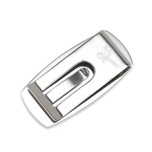 Load image into Gallery viewer, Stainless Steel Inlaid Black Carbon Fiber Money Clip
