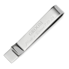 Load image into Gallery viewer, Wedding Party Engravable Tie Bar
