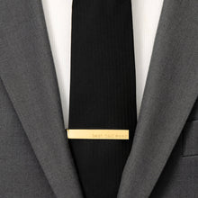 Load image into Gallery viewer, Best Dad Ever Gold Engravable Tie Bar
