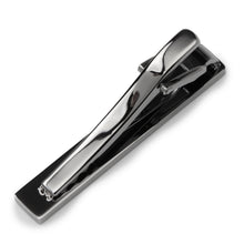 Load image into Gallery viewer, Stainless Steel Gunmetal Engravable Tie Clip
