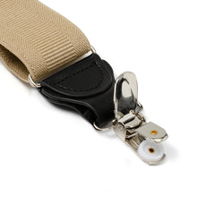 Load image into Gallery viewer, Tan Convertible Suspenders
