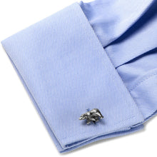 Load image into Gallery viewer, Sterling Silver Bear Cufflinks
