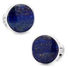 Load image into Gallery viewer, Sterling Silver Classic Formal Lapis 5-Stud Set
