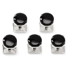 Load image into Gallery viewer, Sterling Silver Classic Formal Black Onyx 5-Studs
