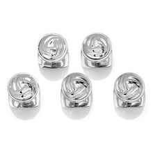Load image into Gallery viewer, Modern Knot Sterling Silver 5-Studs
