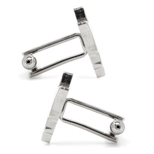 Load image into Gallery viewer, NCAA Arizona State University Sun Devils Pitchfork Cufflinks
