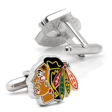 Load image into Gallery viewer, NHL Chicago Blackhawks Cufflinks
