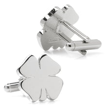 Load image into Gallery viewer, Four Leaf Clover Cufflinks
