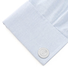 Load image into Gallery viewer, MLB Chicago Cubs Silver Edition Cufflinks

