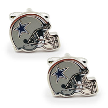 Load image into Gallery viewer, NFL Dallas Cowboys Throwback Helmet Cufflinks
