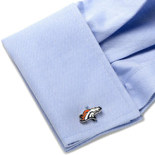 Load image into Gallery viewer, NFL Denver Broncos Cufflinks and Tie Bar Gift Set
