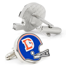Load image into Gallery viewer, NFL Denver Broncos Throwback Helmet Cufflinks
