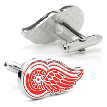 Load image into Gallery viewer, NHL Detroit Red Wings Cufflinks
