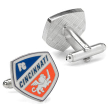 Load image into Gallery viewer, MLS FC Cincinnati Cufflinks
