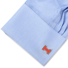 Load image into Gallery viewer, NCAA University of Illinois Fighting Illini Cufflinks
