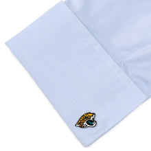Load image into Gallery viewer, NFL Jacksonville Jaguars Black Cufflinks
