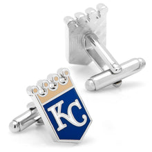 Load image into Gallery viewer, MLB Kansas City Royals Cufflinks

