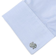Load image into Gallery viewer, NHL Seattle Kraken Cufflinks
