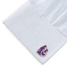Load image into Gallery viewer, NCAA Kansas State University Wildcats Cufflinks
