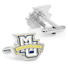 Load image into Gallery viewer, NCAA Marquette Golden Eagle Cufflinks
