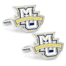 Load image into Gallery viewer, NCAA Marquette Golden Eagle Cufflinks
