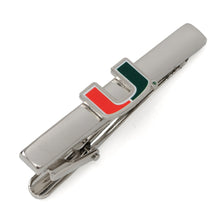 Load image into Gallery viewer, NCAA University of Miami Hurricanes Tie Clip

