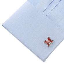 Load image into Gallery viewer, NCAA Miami University of Ohio Cufflinks
