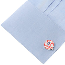 Load image into Gallery viewer, MLB New York Yankees Baseball Cufflinks
