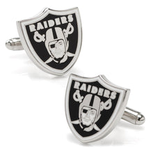 Load image into Gallery viewer, NFL Las Vegas Raiders Cufflinks
