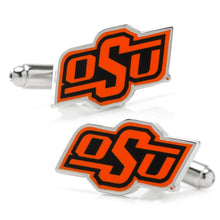 Load image into Gallery viewer, NCAA Oklahoma State University Cowboys Cufflinks
